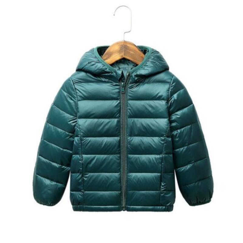 Children's Hooded Down Jackets - Warm and Stylish Outerwear for Boys and Girls
