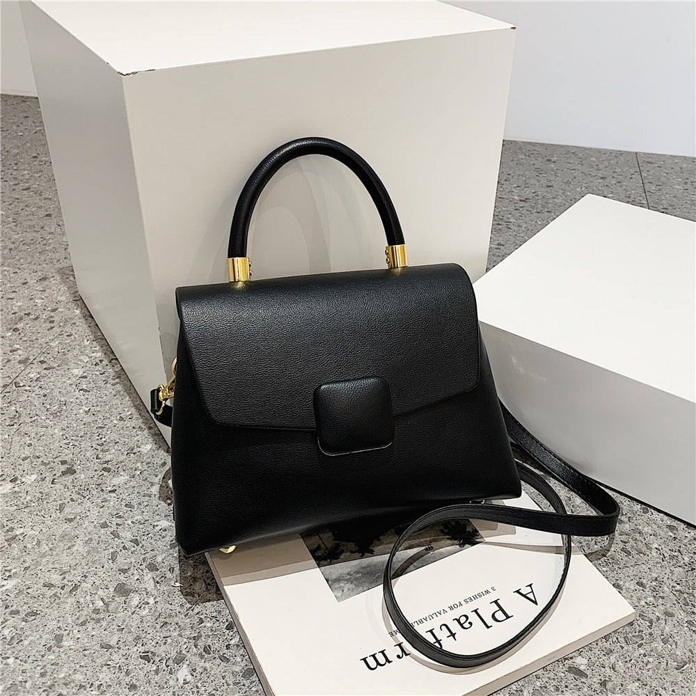 Kukombo Trendy Double Zip Crossbody Bag for Women