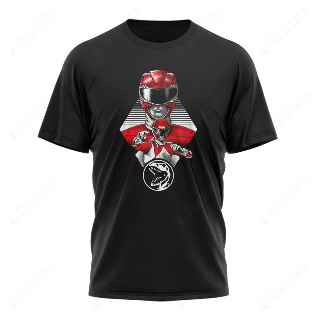 Red Ranger Graphic T-Shirt - Premium Cotton Apparel