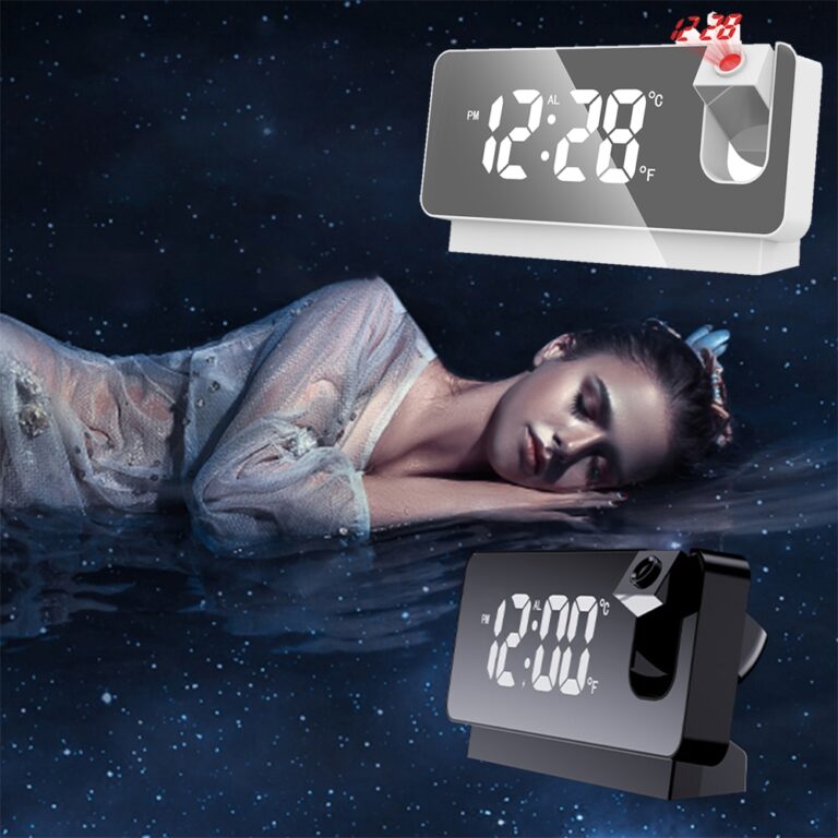 Advanced Smart LED Projection Alarm Clock