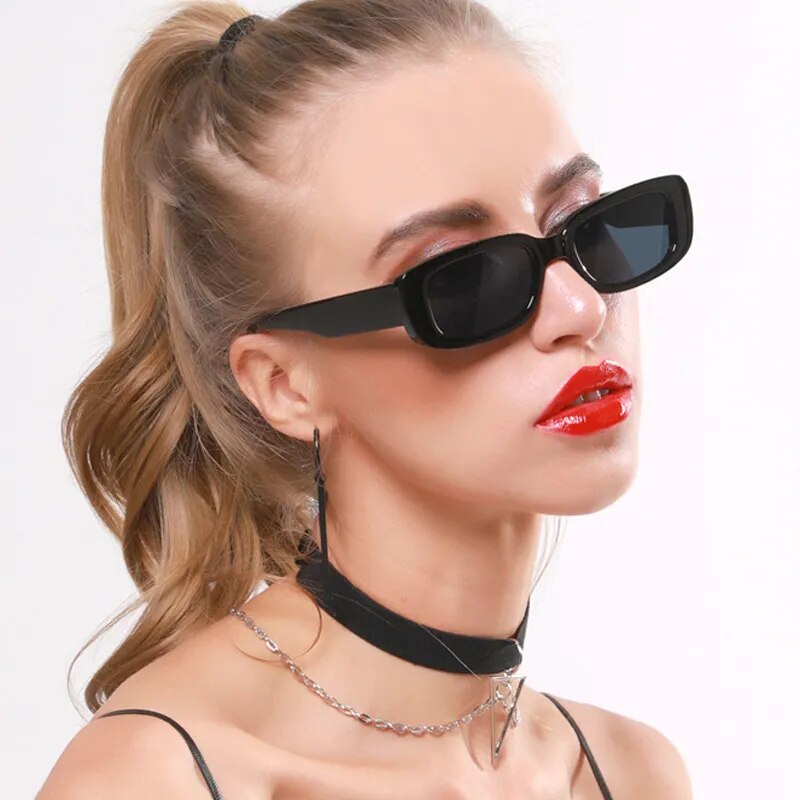 Vintage-Inspired Square Frame Sunglasses 2023