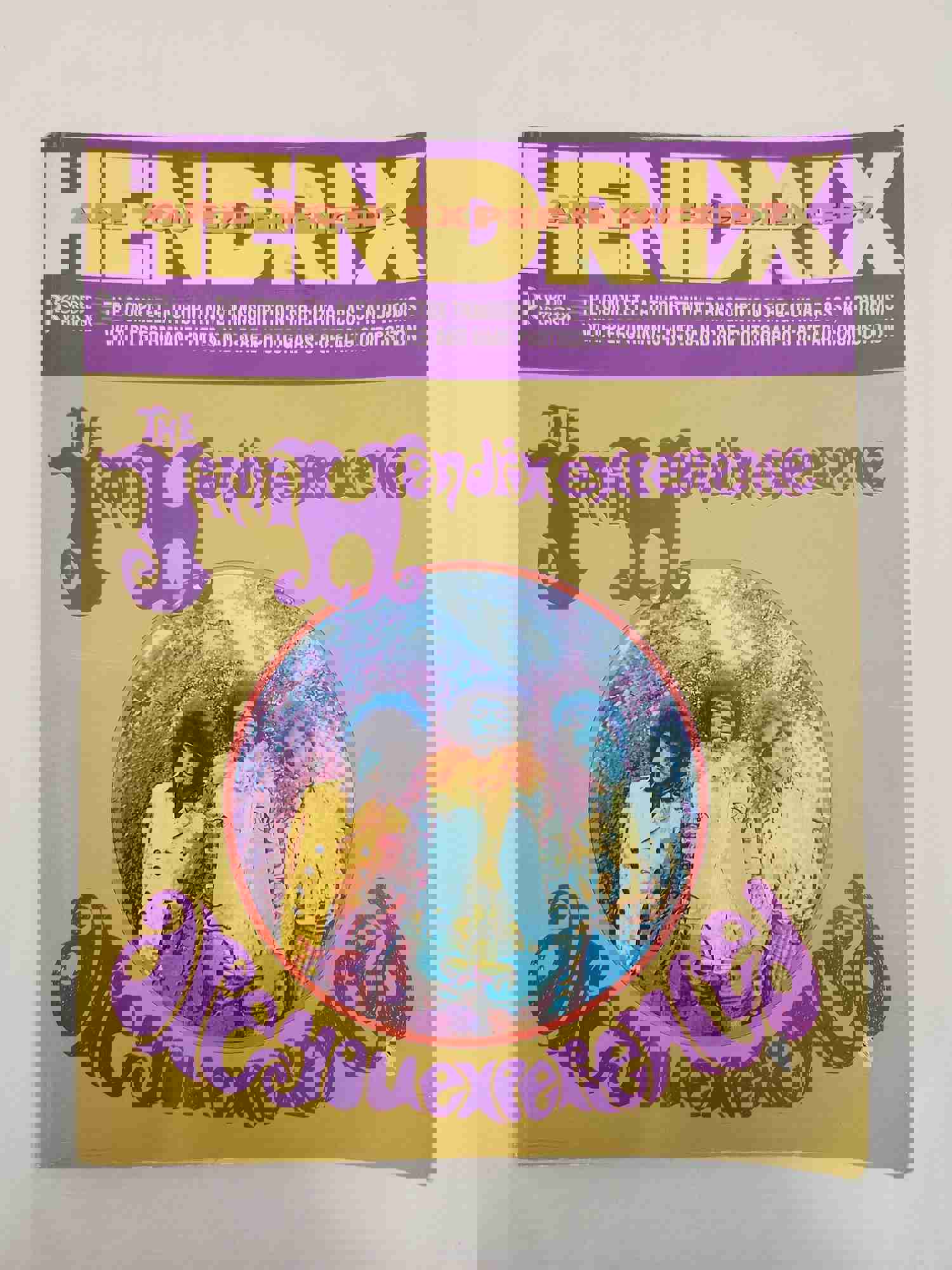 Experience Jimi Hendrix's Music: Guitar, Bass & Drum Book