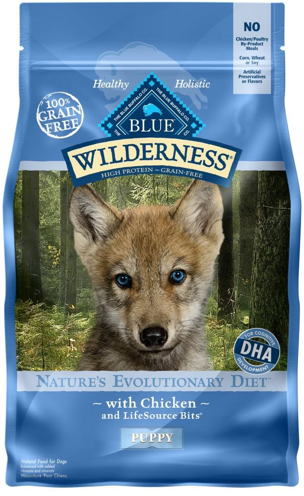 Blue Buffalo Wilderness Puppy Grain-Free Chicken Dry Dog Food