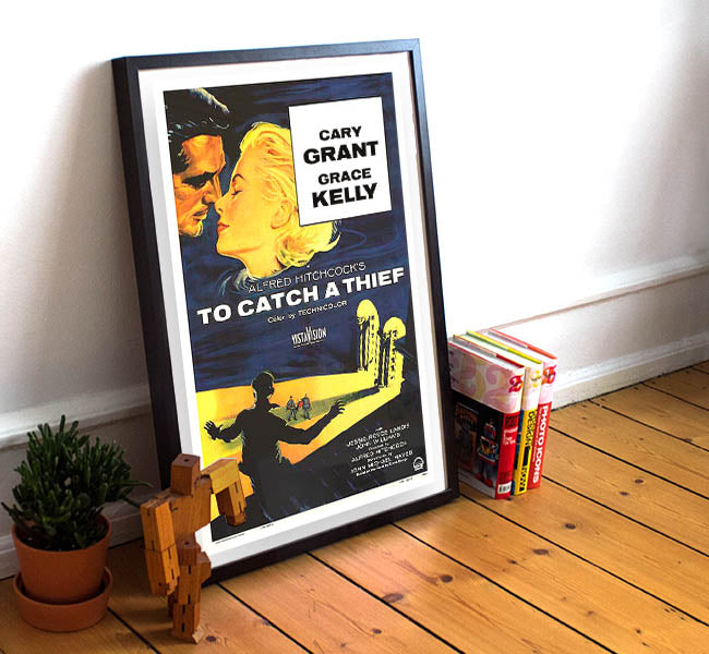 Vintage 1955 To Catch A Thief Movie Poster - 11 x 17