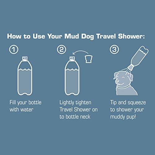 Kurgo Dog Outdoor Shower, Portable Pet Bathing Tool