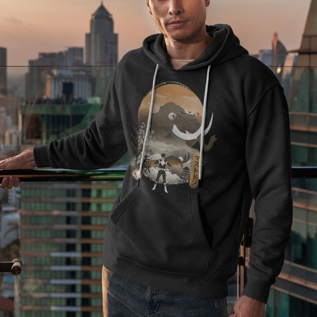 Black Ranger Ukiyo Custom Graphic T-Shirt