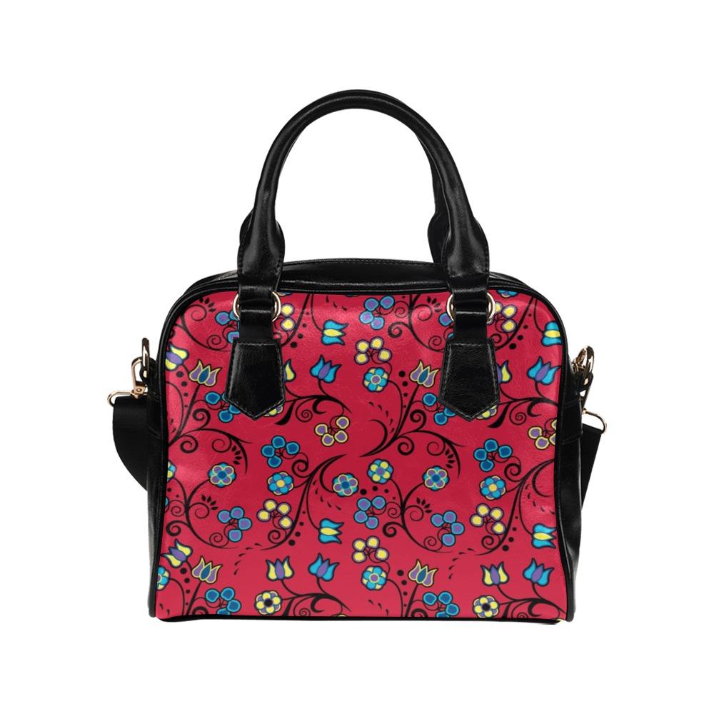 Blue Trio Cardinal Shoulder Handbag - Premium PU Leather Bag