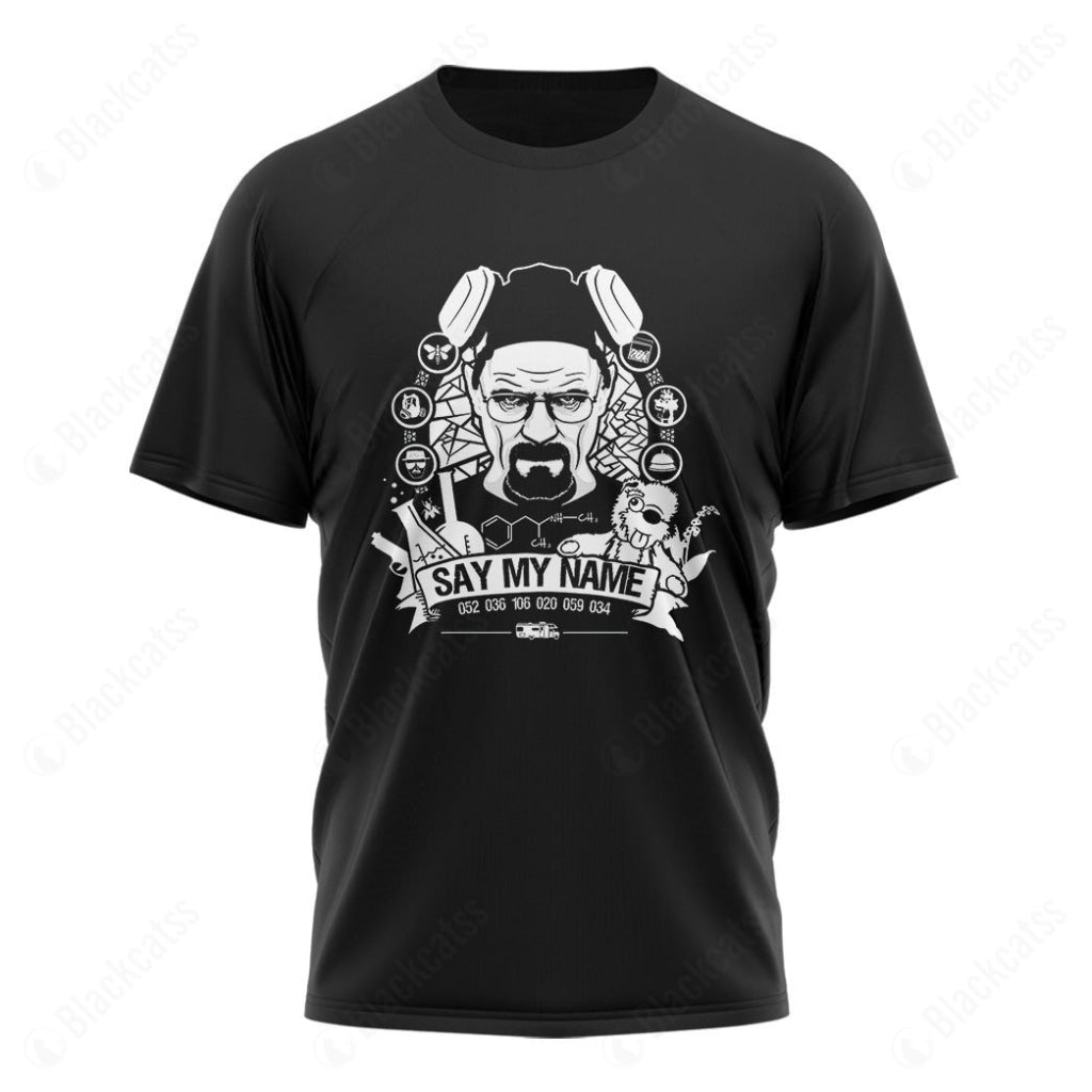 Breaking Bad "Say My Name" Graphic T-Shirt