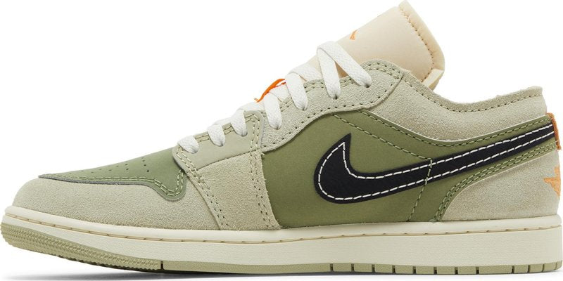 Air Jordan 1 Low SE Craft Light Olive Sneakers