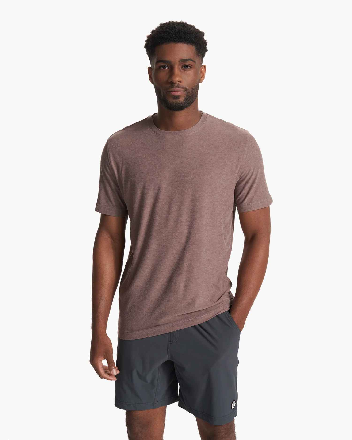 Vuori Strato Tech Tee Shirt - Ultra Soft, Moisture-Wicking Workout Wear