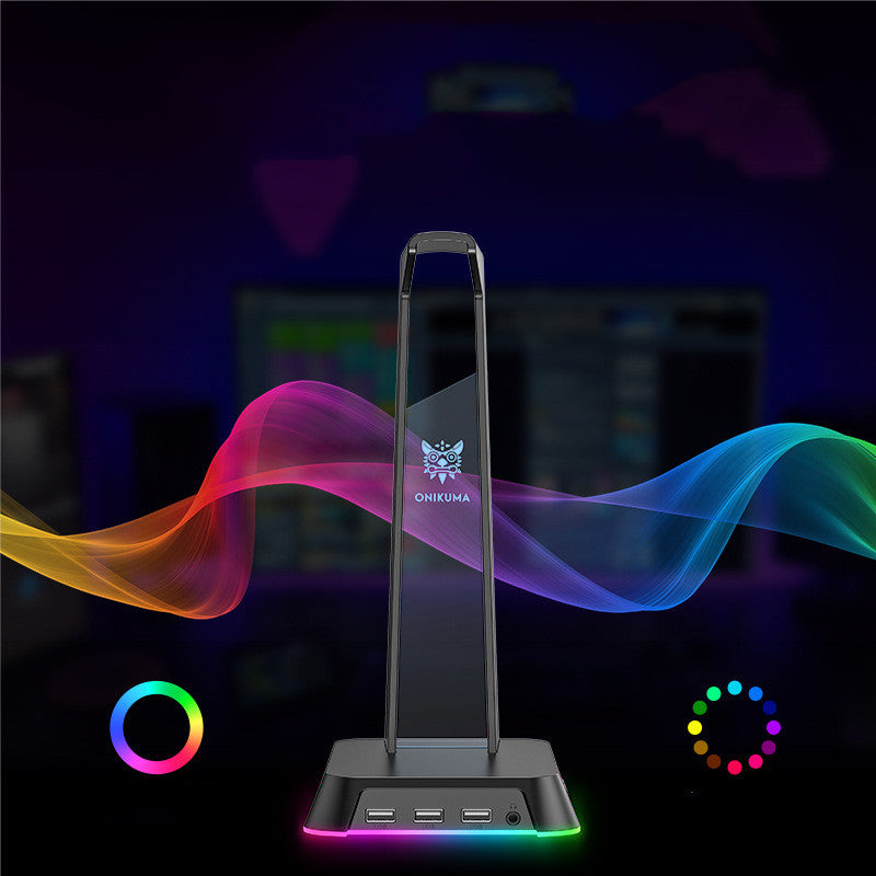 Illuminated Headphone Stand with Detachable Display - ST2