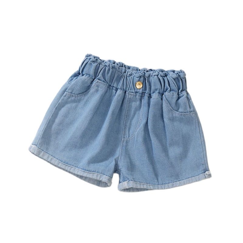 VIDMID Girls' Soft Cotton Shorts - Casual Summer Wear