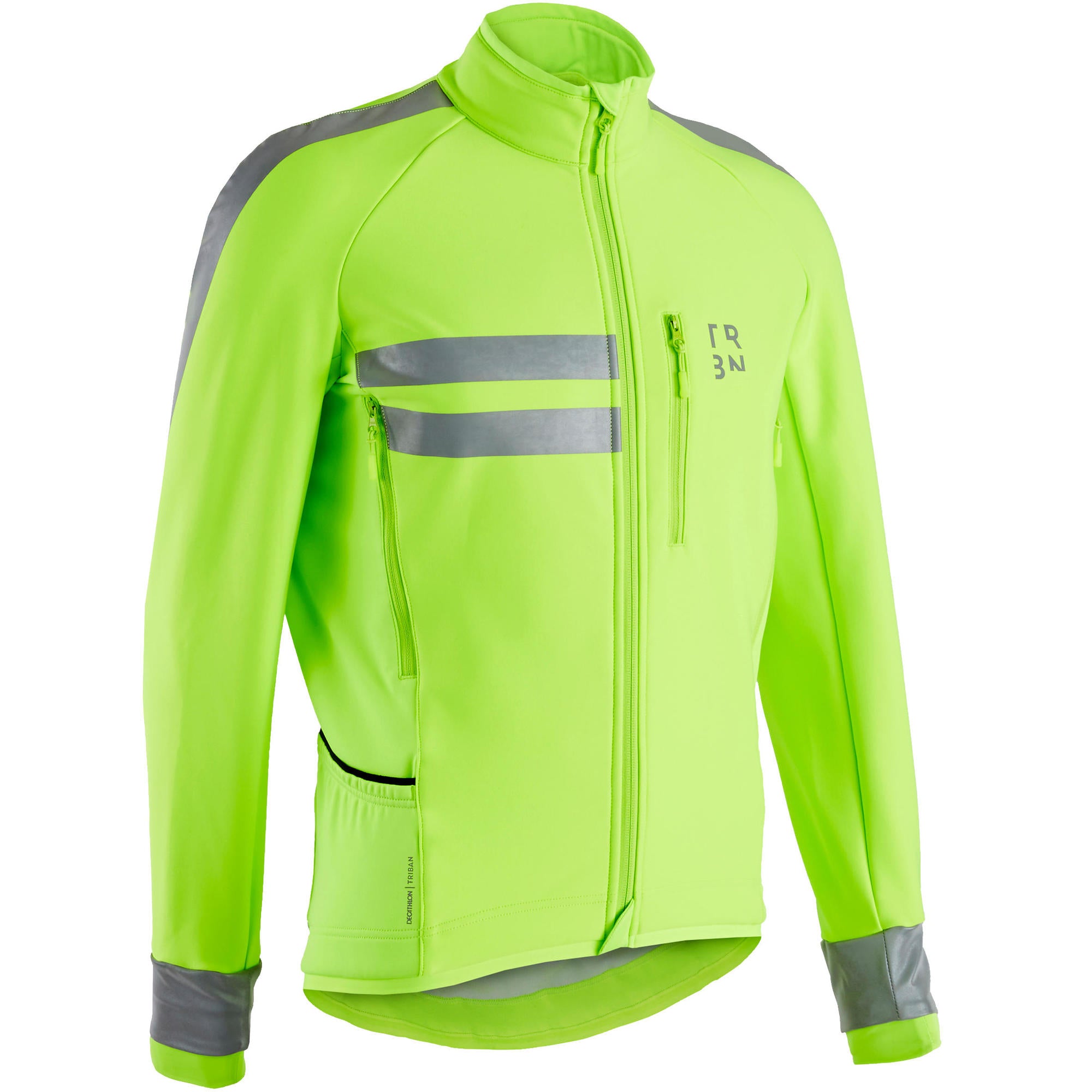 Triban RC500 Cycling EN1150 High-Visibility Winter Jacket for Men