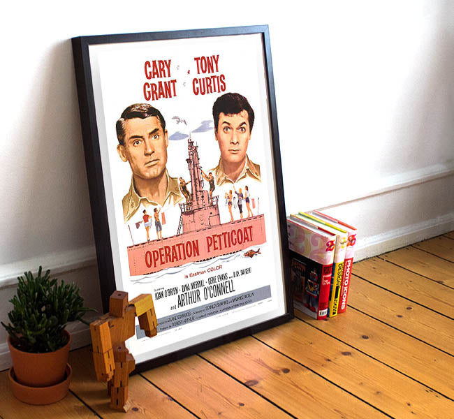 Operation Petticoat - Classic 1959 Comedy-Romance Movie Poster