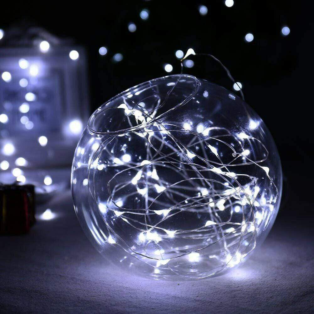 Eco-Friendly 33ft Solar LED Fairy Lights for Outdoor Spaces