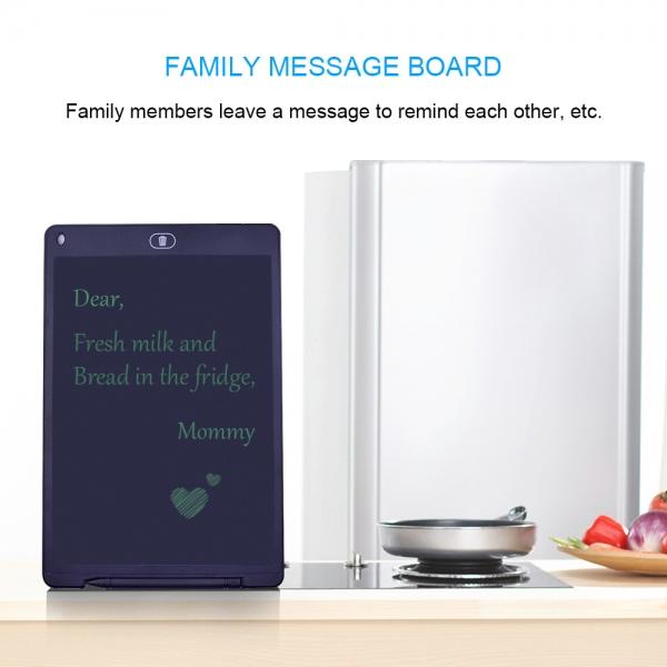 12 Inch Multi-Functional LCD Writing Tablet with Mouse Pad and Ruler