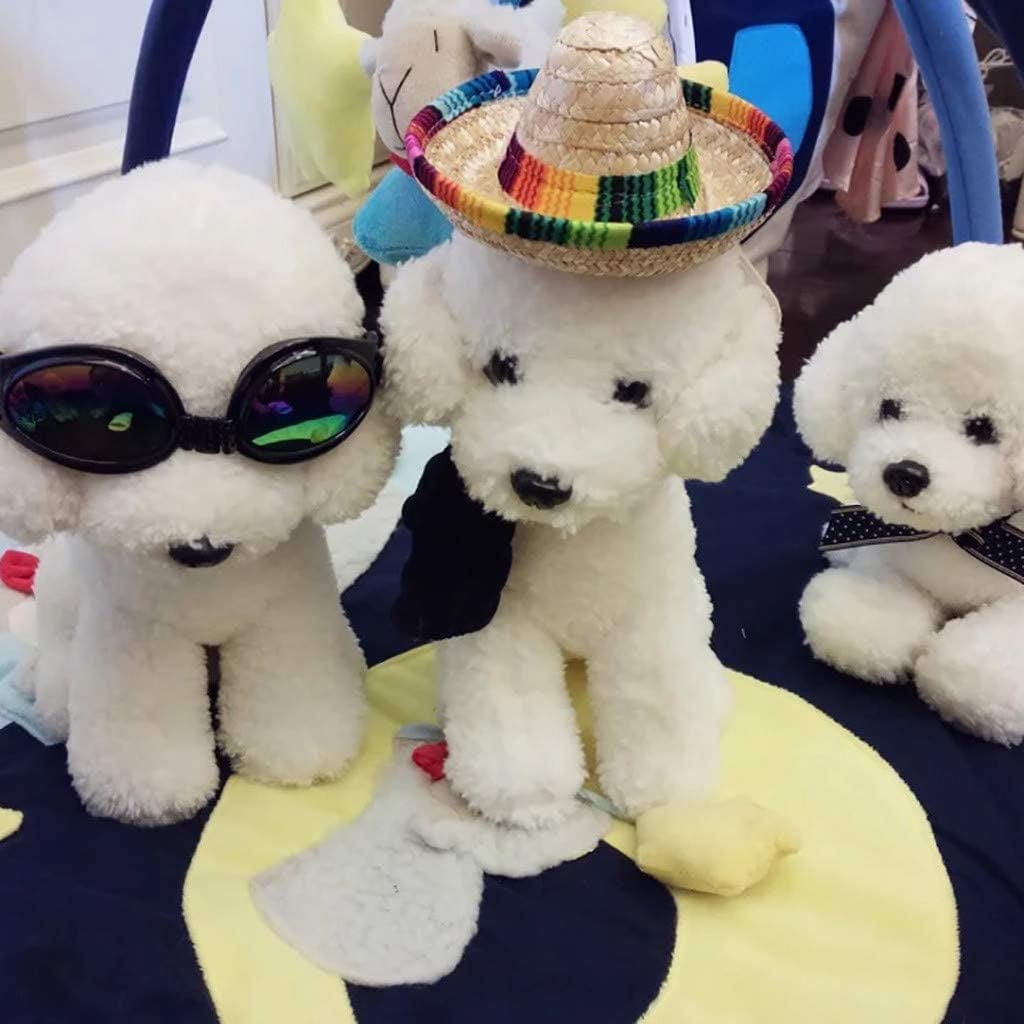 Cozy Pet Sombrero Hats for Dogs and Cats, Perfect for Halloween or Everyday Fun