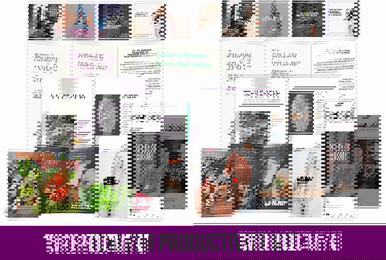 Productivity Boosting Traditional Chinese Medicine Home Support Kit