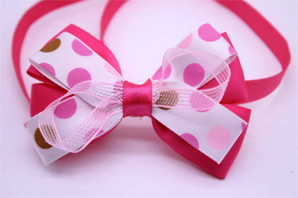 100pcs Mix Style Dog Bow Ties - Adjustable Neckties for Pups, Grooming Essentials