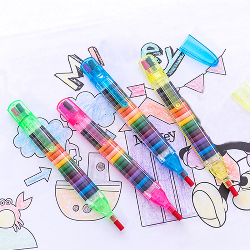 20 Colors Oil Paint Pen Set for Kids - Creative Art Tools