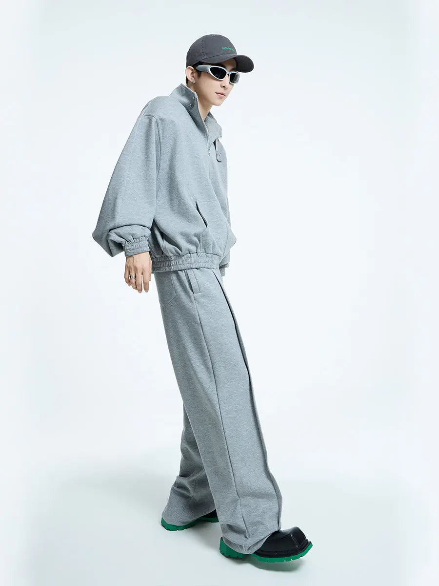 【23s September】Elegant Casual Trousers & Top Set for Men