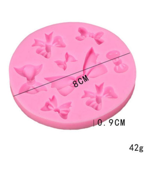 Premium Silicone Bow Tie Mold for Crafting