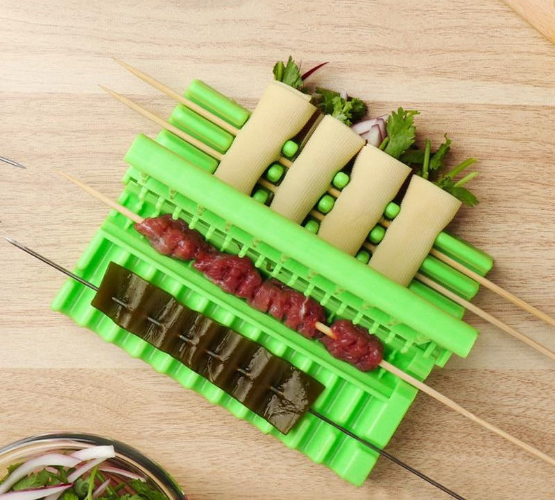 Premium Skewer and Kebab Maker Set for BBQ Lovers