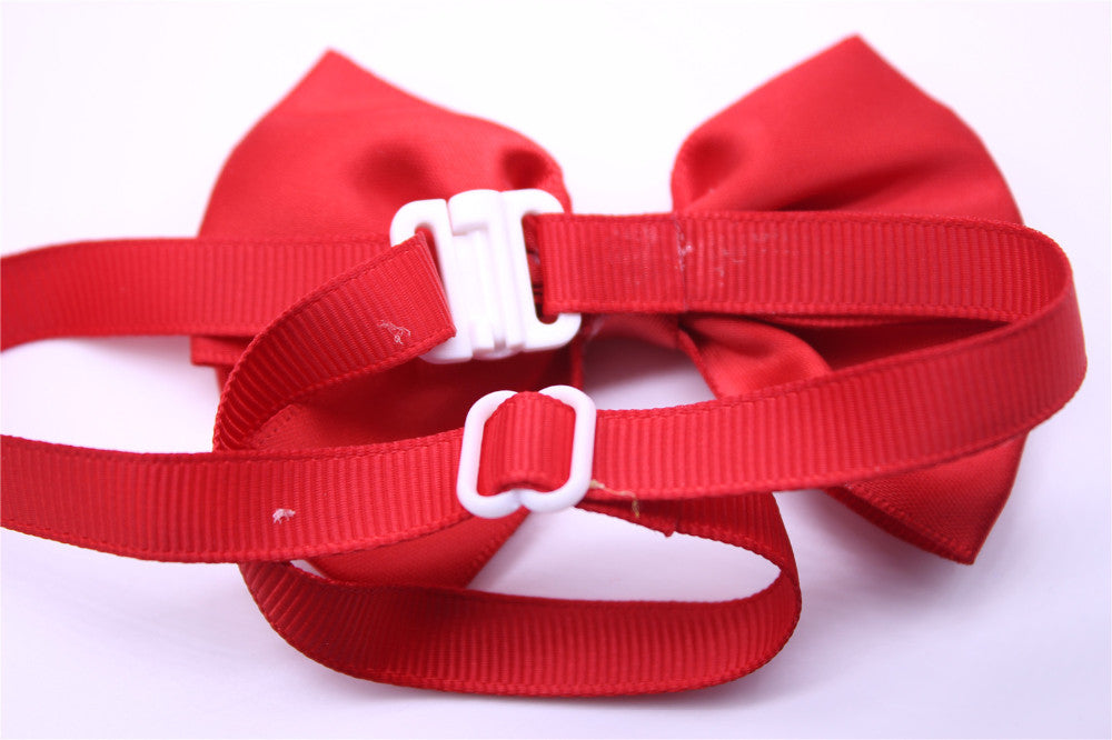 100pcs Mix Style Dog Bow Ties - Adjustable Neckties for Pups, Grooming Essentials