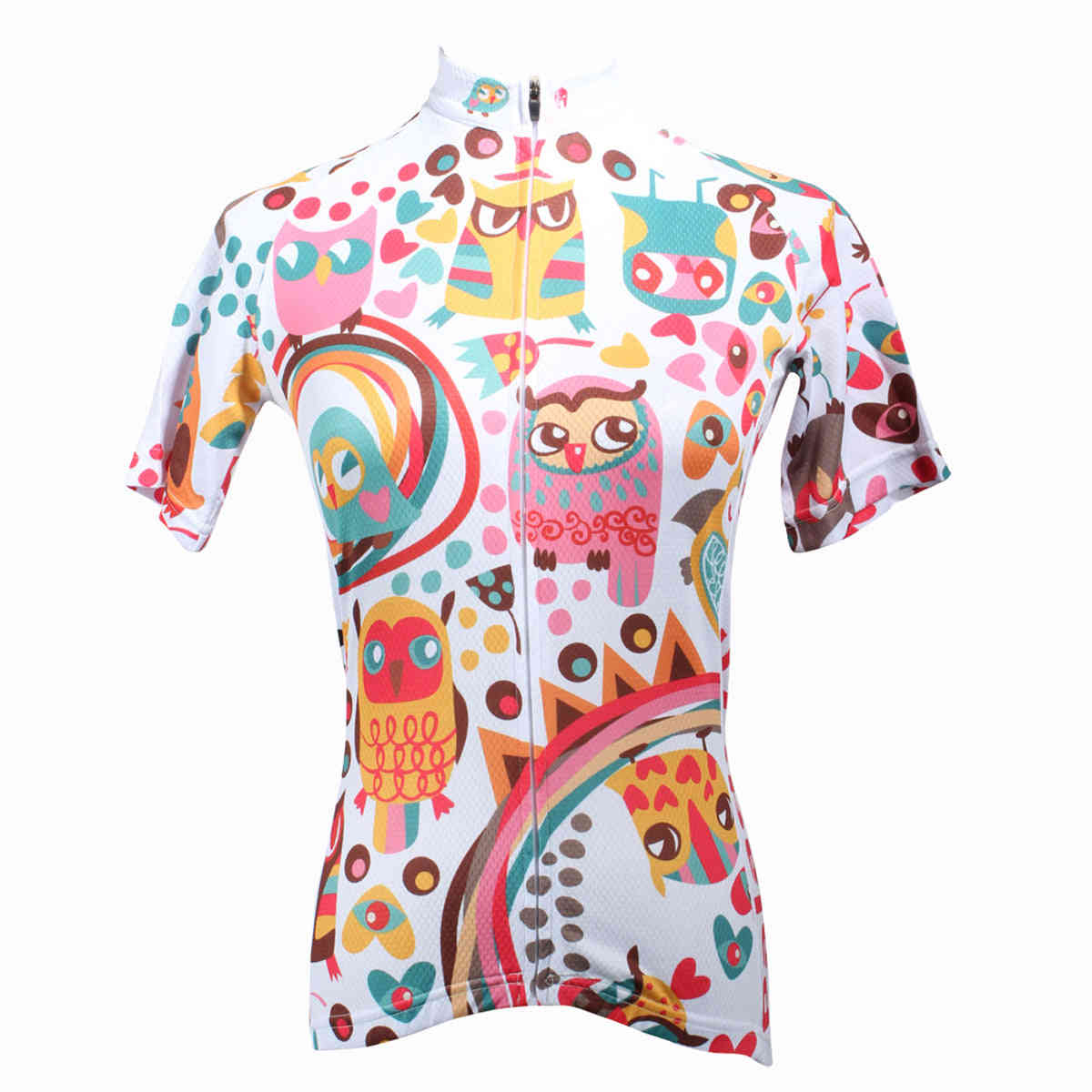 Ilpaladino Women's Quick-Dry Cycling Jersey, Breathable & Reflective Outdoor Sportswear