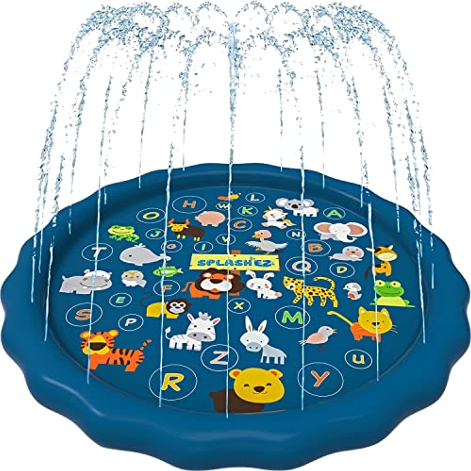 Inflatable Educational Splash Pool for Kids