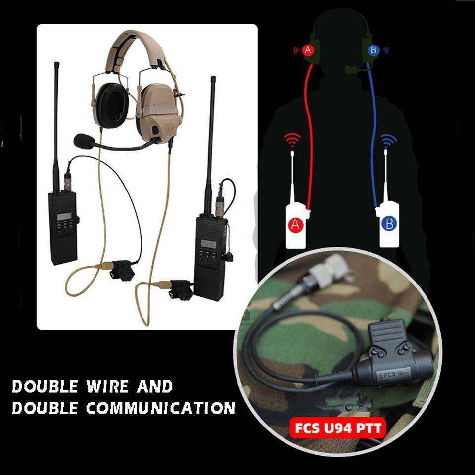 Military Grade Tactical Headset with Noise Reduction