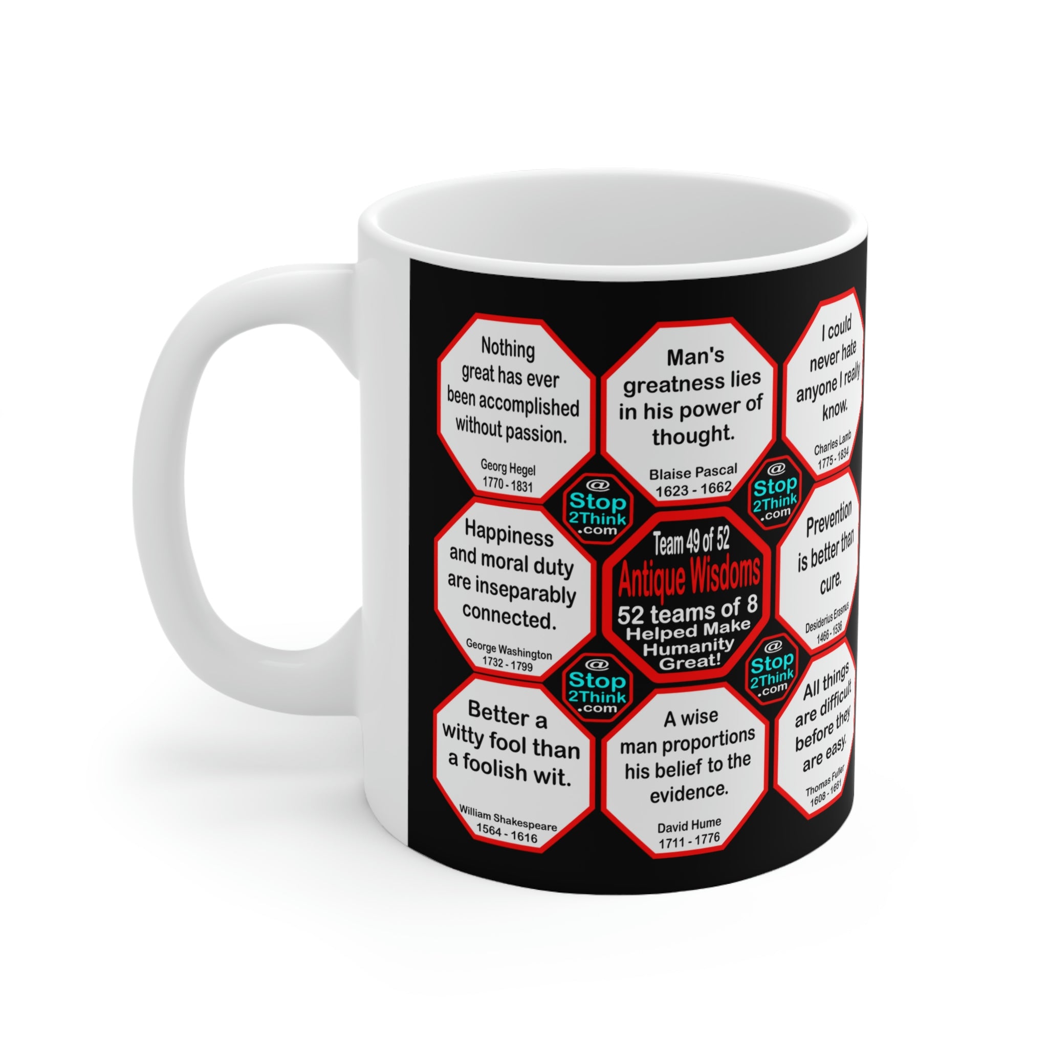Inspirational Mug Wisdoms - Team 49 of 52 Teams