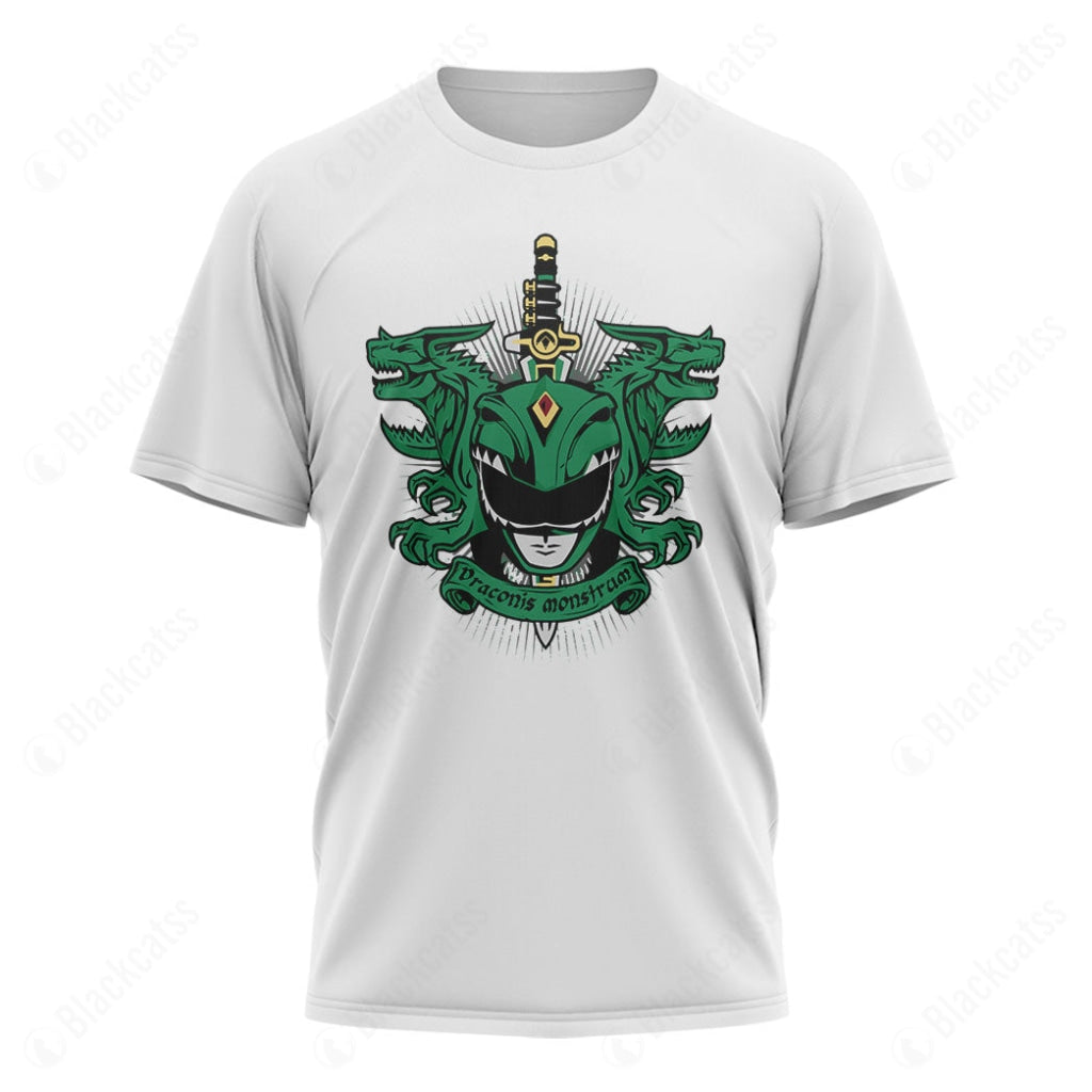 Viridis Draconis Monstrum Custom Graphic T-Shirt