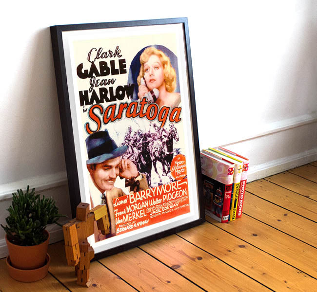 Saratoga - 1937 Reprint Movie Poster