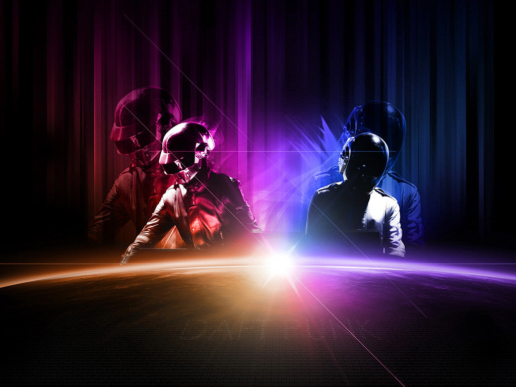 Daft Punk - The Ultimate Electronic Music Poster