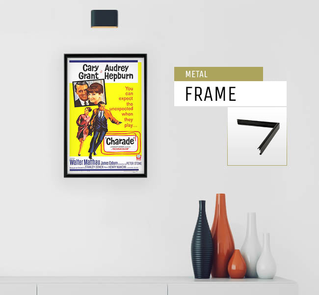 Charade 1963 Reprint Movie Poster - Comedy, Mystery, Thriller