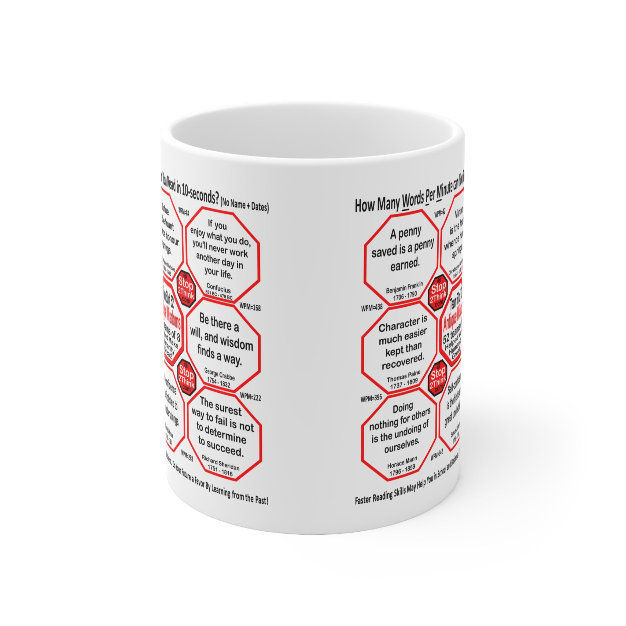 Speed Reading Challenge Mug - Boost Your Reading Skills