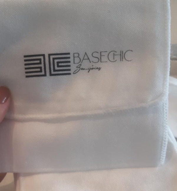 Personalized Cotton Jewelry Pouches - Custom Logo Envelope Bags