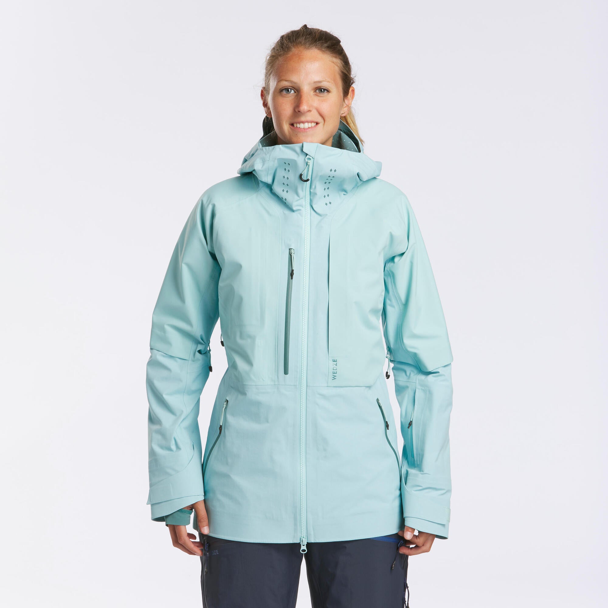 Women's Advanced Freeride Ski Jacket FR900 - Blue