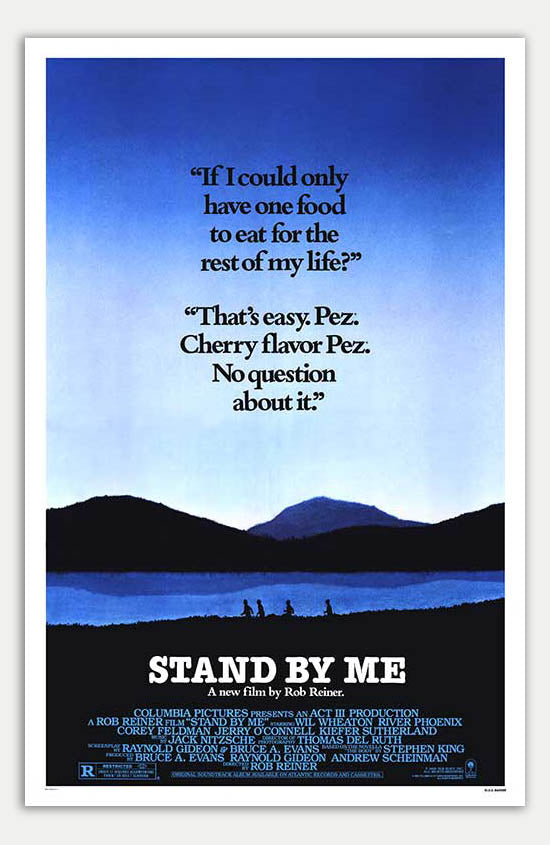 Stand By Me - 11 x 17 Reprint Movie Poster