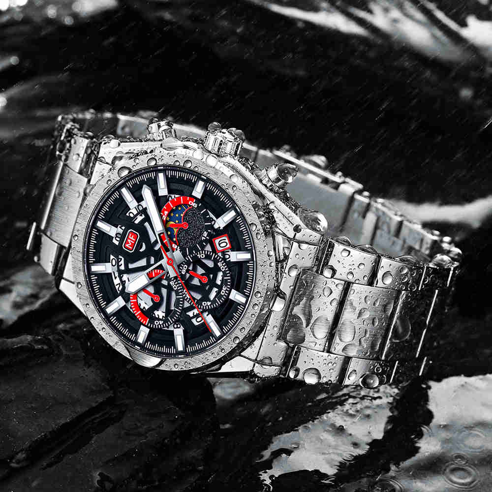 Stylish Men's Quartz Business Watch with Luminous Dial