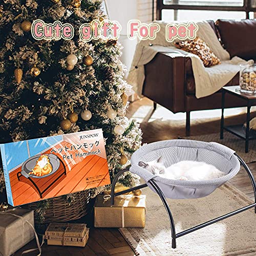 JUNSPOW Premium Pet Bed - Breathable and Durable Hammock for Cats and Dogs