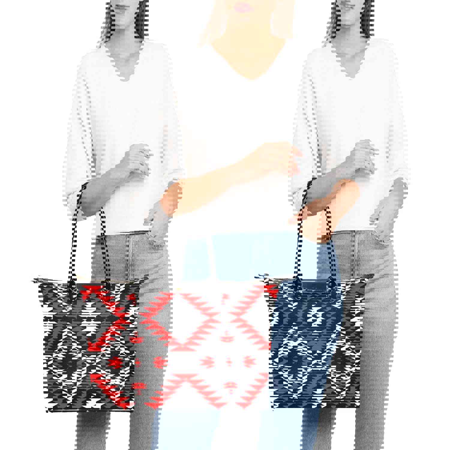 Stylish Nylon Single-Shoulder Lady Handbag