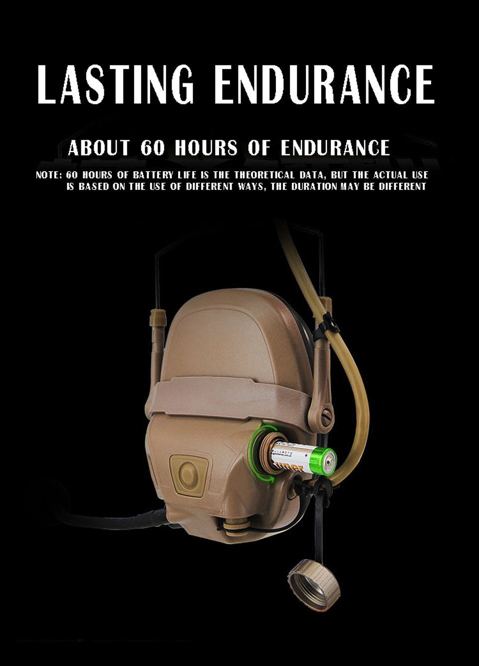 Military Grade Tactical Headset with Noise Reduction