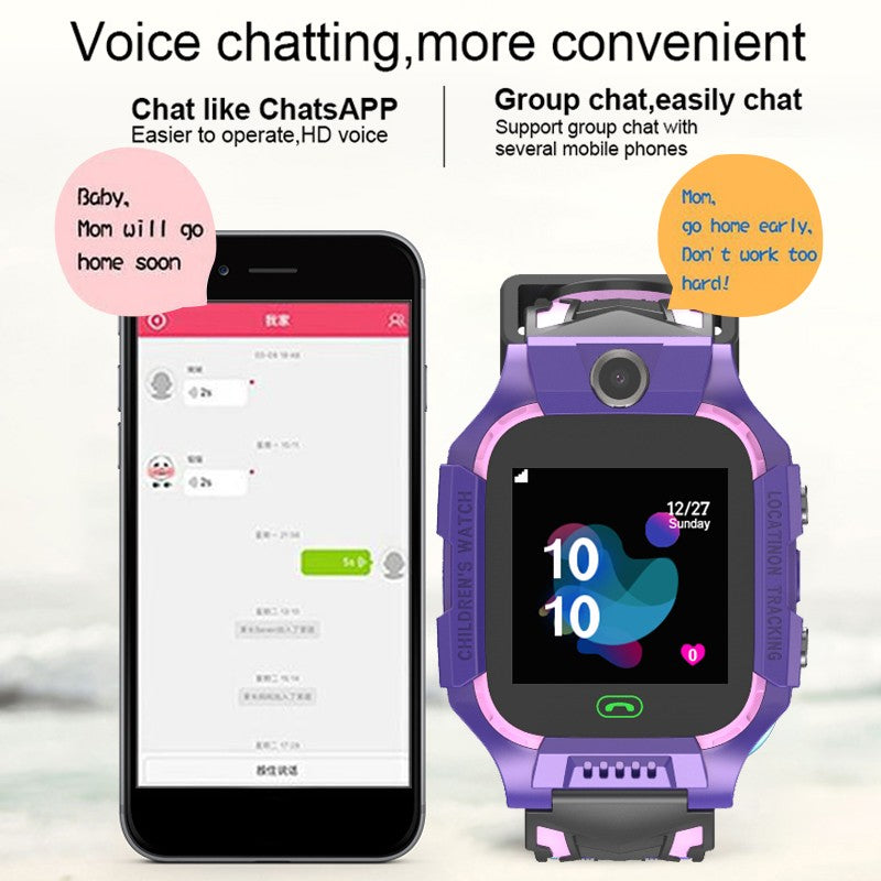 Children's Smart Watch with GPS Tracking and SOS Feature
