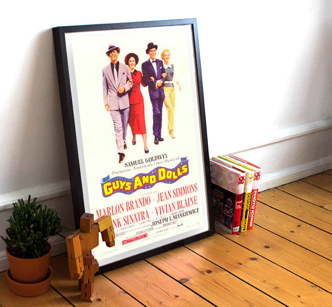 Guys and Dolls - 1955 Reprint Movie Poster