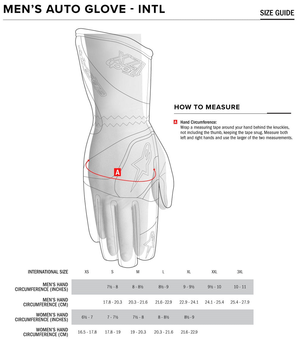 Alpinestars Tech-1 ZX v3 Nomex Racing Gloves