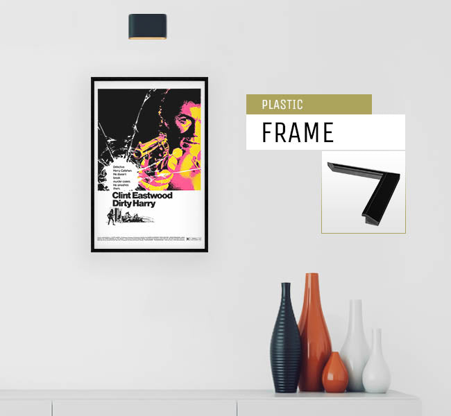 Vintage 1971 Dirty Harry Movie Poster - 11 x 17