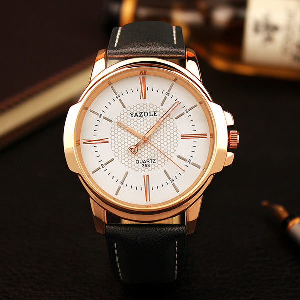 Yazole Luxury Quartz Watch for Men
