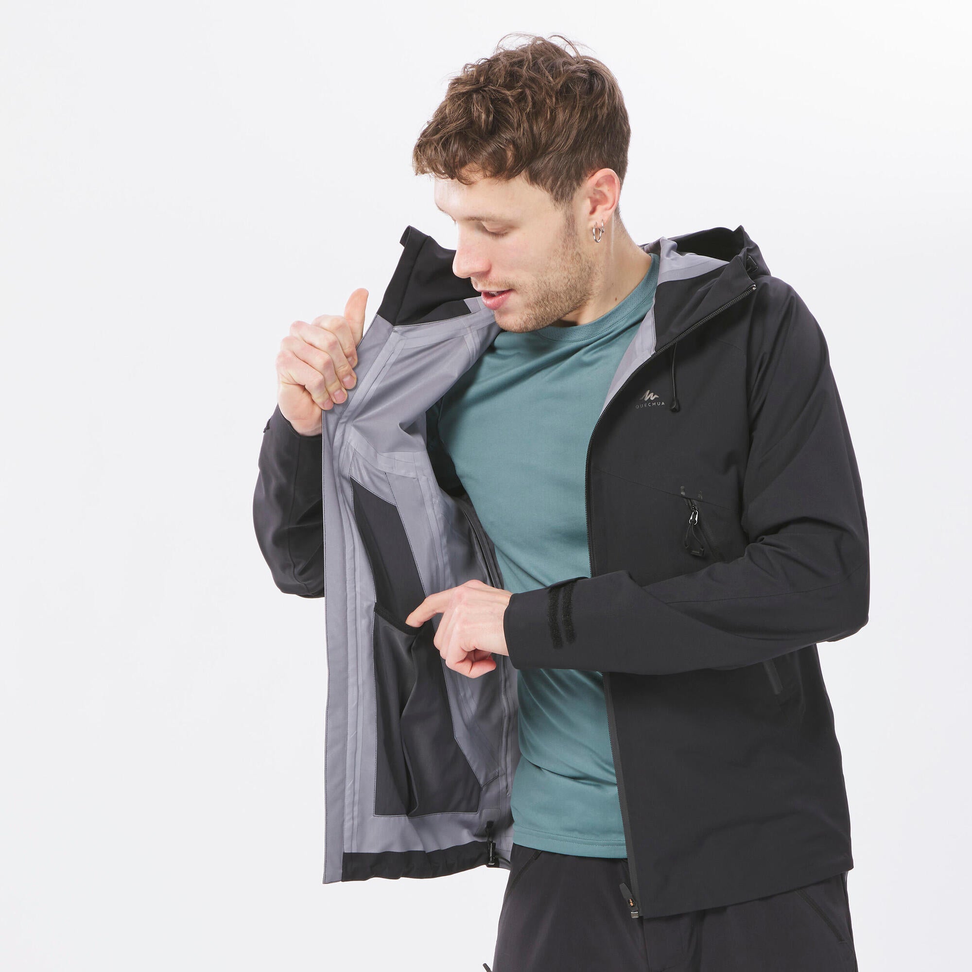 Quechua MH500 Men's Waterproof Hiking Jacket